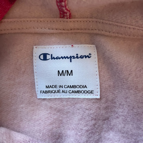 Champion Pink Tye Dye Hoodie - Picture 3 of 4
